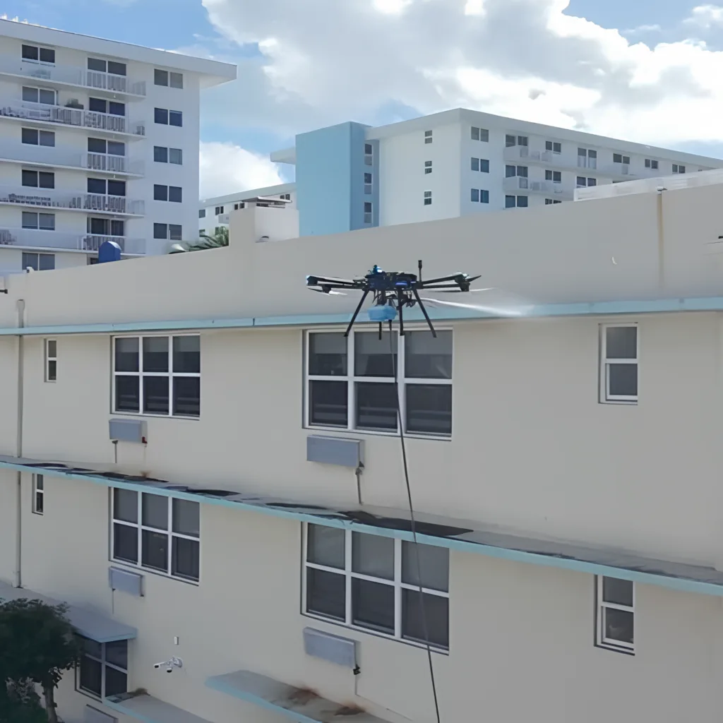 Ocean Five Hotel exterior cleaning project